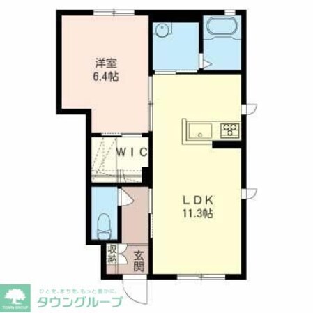 グランレーヴ Iの物件間取画像